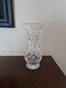 crystal vase