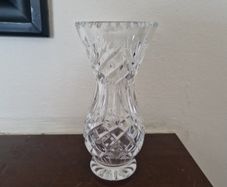 crystal vase