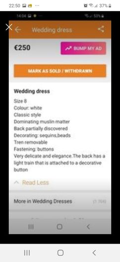 Wedding dress