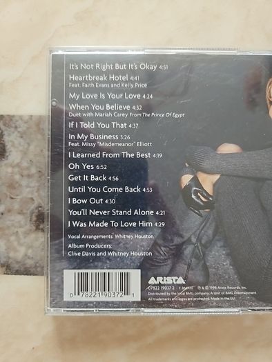 Whitney Houston 2CD  - My Love Is Your Love