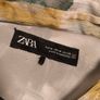 Zara Abstract Watercolor Print Belted Shirt Dress - Size M Image 2