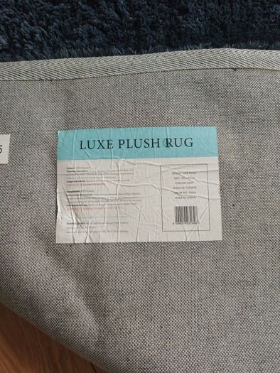 Navy rug 150x210cm
