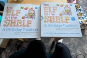 Elf on the shelf a birthday tradition