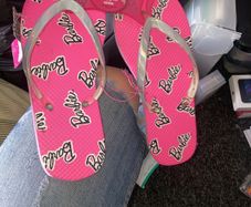 Barbie flip flops