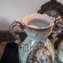 VTG Victorian Style Garniture Vases Image 4