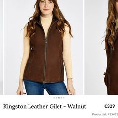 Dubarry leather gilet