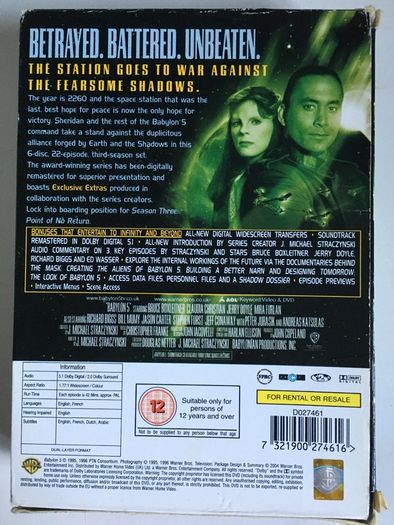 Babylon 5 (Complete Series 1-5 1994-1998)