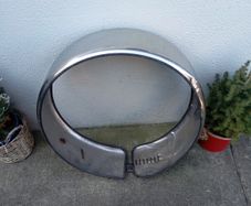 chrome spare wheel cover of  2006 dihatsu terios