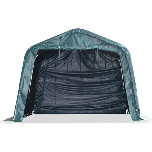 Removable Livestock Tent PVC 550 g/m2 3.3x3.2 m Dark Green
