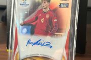 Rodrigo Riquelme - UEFA Euro 2024 Topps Chrome Autograph (National Debut) - Card #CA-RR