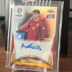 Rodrigo Riquelme - 2024 Topps Chrome UEFA Euro Autograph (National Debut) - Card #CA-RR