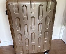 Large hard shell suitcase