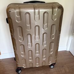 Large hard shell suitcase