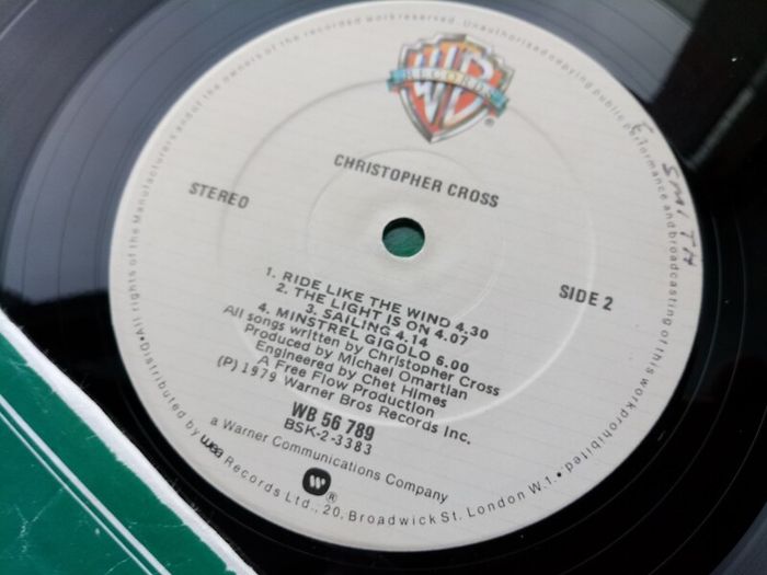 Christopher Cross 12in Vinyl