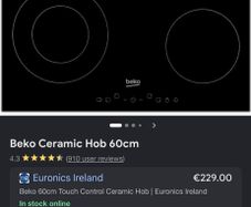Beko hob
