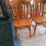 6 Solid Pine Chairs Image 2