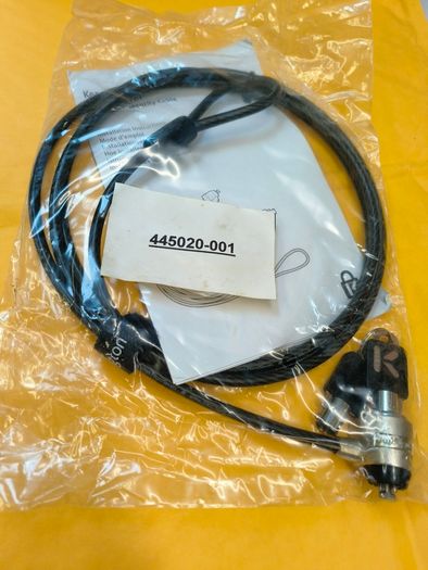 NEW Kensington MicroSaver Keyed Laptop Lock, Black