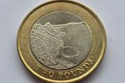 Gibraltar 2 Pound Coin Sandy Bay 2020 AUNC