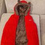 Unisex fleece-lined sleeveless puffer jacket Image 2