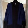 Sweaty Betty Colour Block Navy Black Alpaca Blend Super soft Knit Jumper Sweater Size M Cut for an oversized feel Image 5