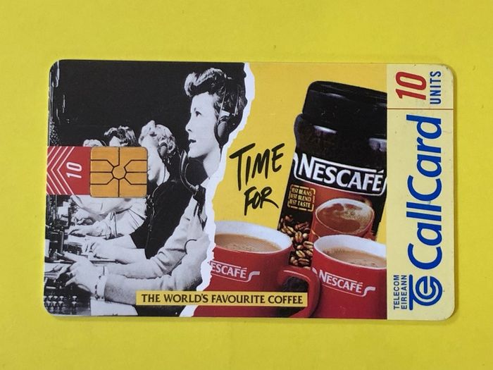 Callcard 1186 Nescafe Gemplus Variations