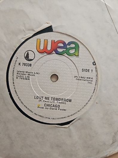 Chicago 7" (Irish) - Love Me Tomorrow