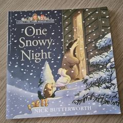 One snowy night children Book