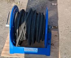 Hi pressure reel and hose