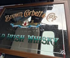 Pub Mirror Brown Corbett & Co