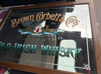 Pub Mirror Brown Corbett & Co
