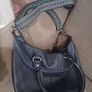 FredsBruder Navy leather bag Image 2
