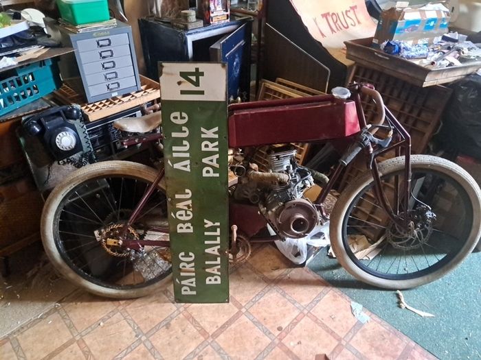Vintage Enamel Street Sign