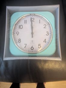 retro clock