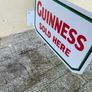 GUINNESS double sided sign Image 5