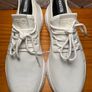 French Connection Ladies/Mens/Unisex FCUK White Canvas Cloud Trainers UK7 EUR41 Image 6