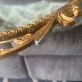 Vintage gold mirror Image 5