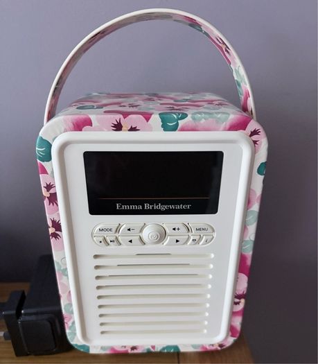 VQ Retro Mini Radio and Bluetooth Speaker Emma Bridgewater