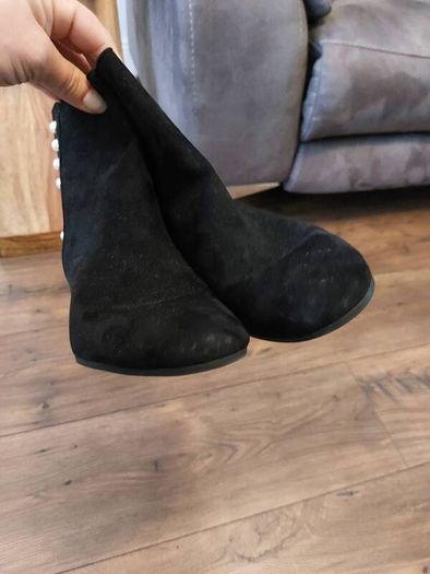 Tamaris black boots-Uk7