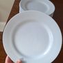 Habitat / Queensberry Hunt 'Bistro' white porcelain full-set dinnerware Image 3