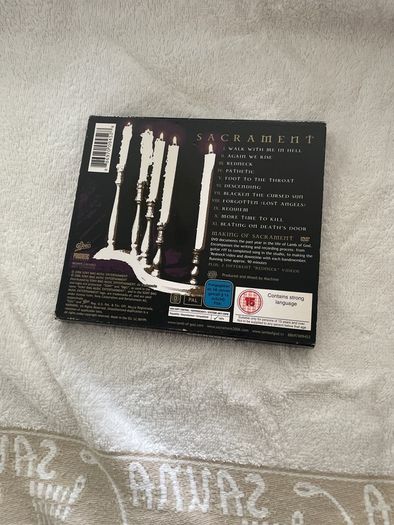 Lamb of God sacrament cd and dvd