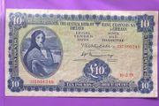 Irish ten pound lavery note