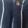 ladies trousers navy with a white pinstripe...new Image 3