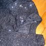 Black Sparkley Longsleeve Fitted Top Image 2