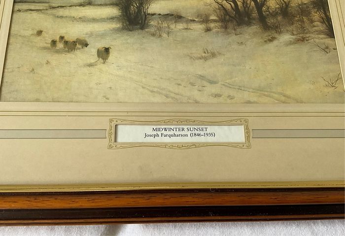 Set of 3 Framed Joseph Farquharson (1846-1935) Prints