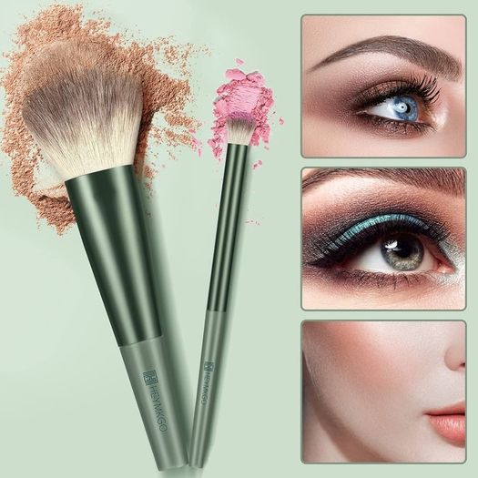 NEW SALE | Makeup Brushes 11pcs Premium Synthetic Bristles Green