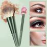 NEW SALE | Makeup Brushes 11pcs Premium Synthetic Bristles Green Image 2
