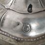 antique silver server dish Image 2