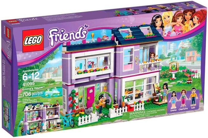 Lego Friends Emma's House (41095) and Parrot's Perch (41024)
