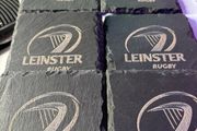 leinster rugby coaster set