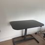 Standing desk with an office chair and desk lamp Image 5